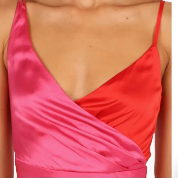 NWOT Petal + Pup Lipa Colorblock Slipdress-J8 - Picture 4 of 8